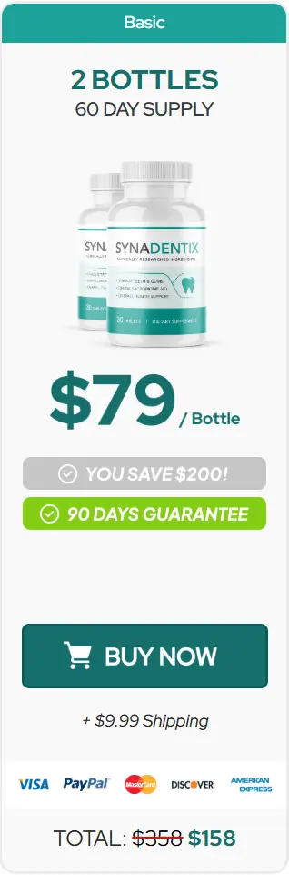 SynaDentix 1-Bottle Price